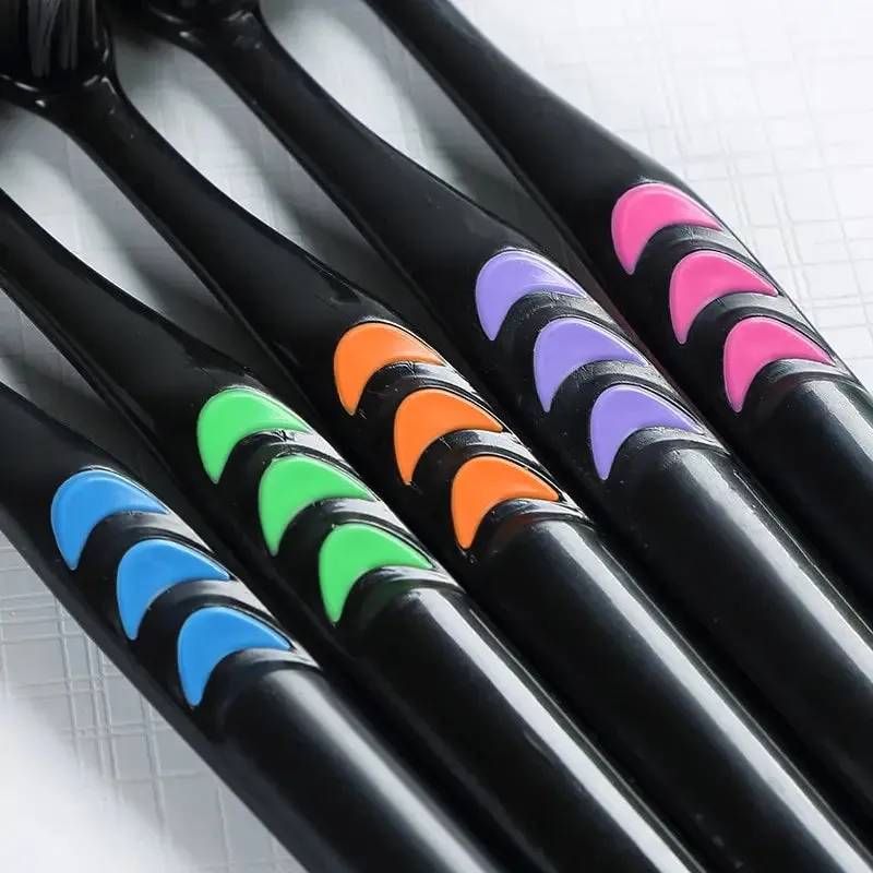 Bamboo Charcoal Toothbrush for Adults