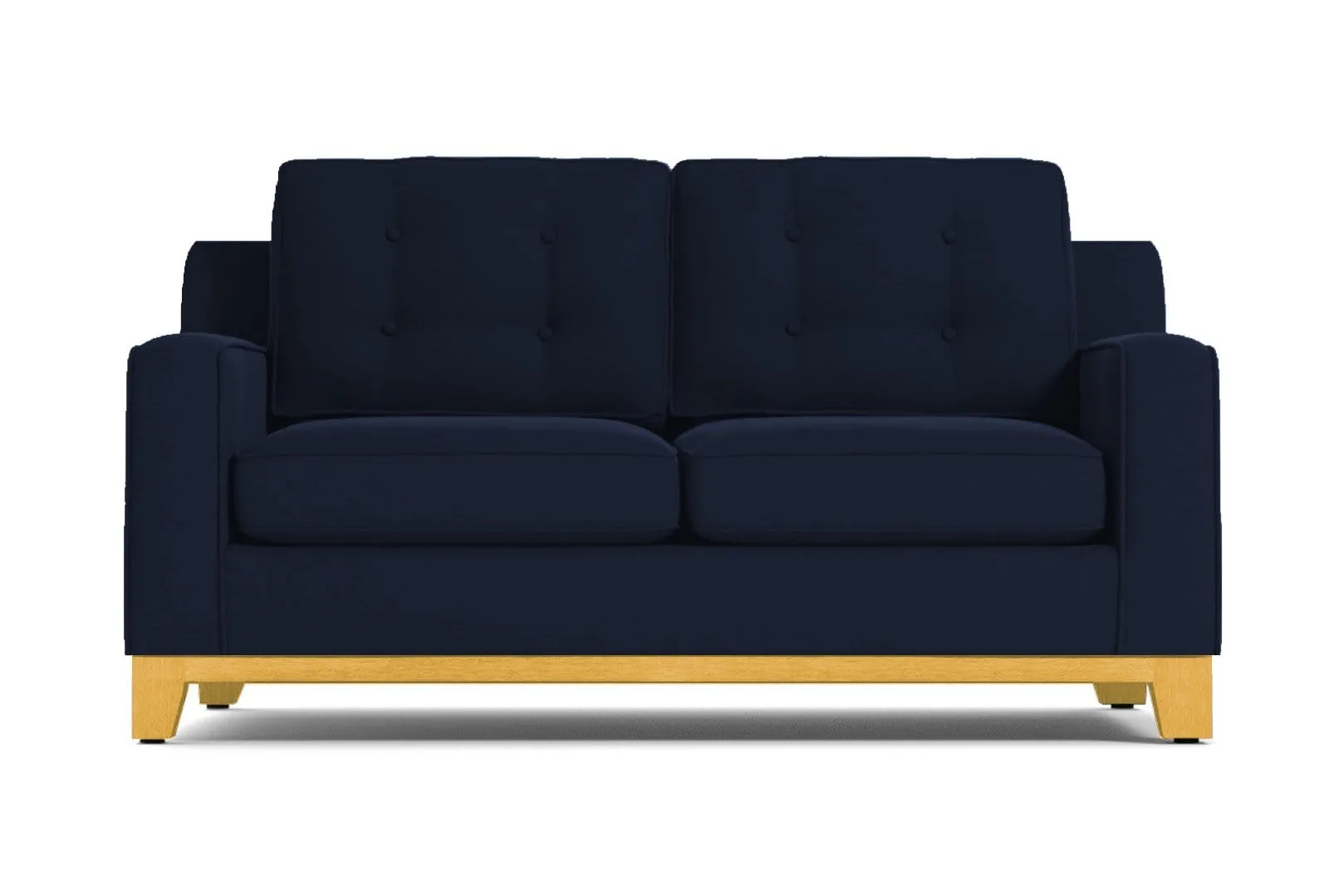 Brentwood Loveseat :: Leg Finish: Natural / Size: Loveseat Size - 62"w