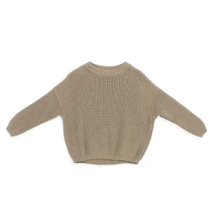 Cuddly Knit Sweater | Cement