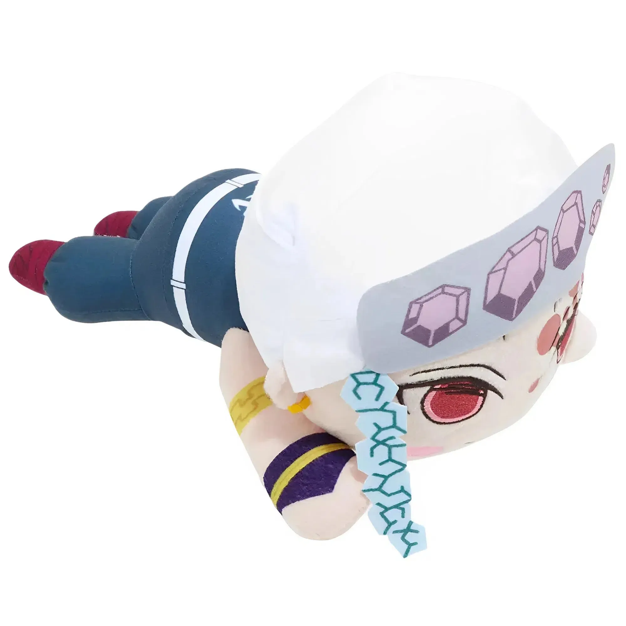 Demon Slayer - Tengen Uzui Laying Down Plush (11") - SEGA - Nesoberi Series
