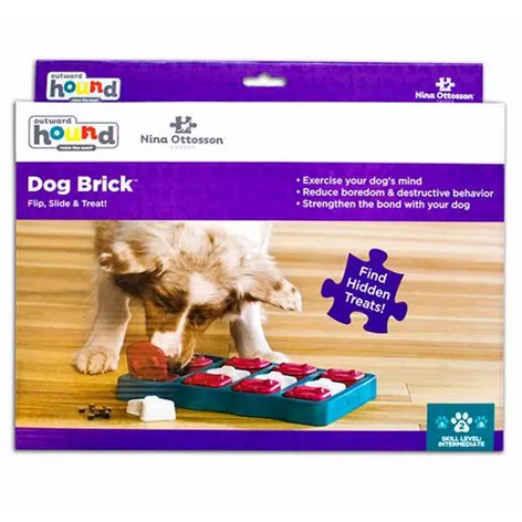 dog brick puzzle toy