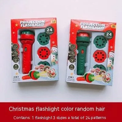 Festive Fun Star Projector & Puzzle Toy – Christmas & New Year Luminous Gift
