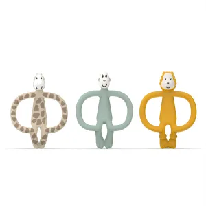 Matchstick Monkey Animal Teether Gift Set