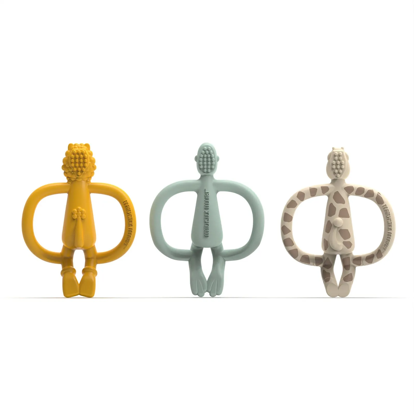 Matchstick Monkey Animal Teether Gift Set