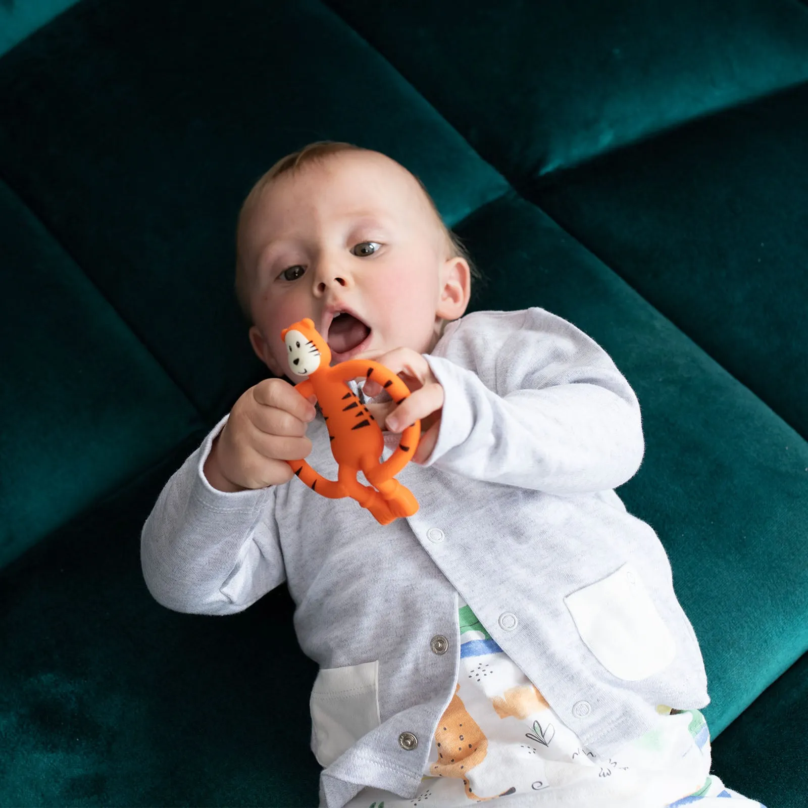 Matchstick Monkey Teddy Tiger Teether