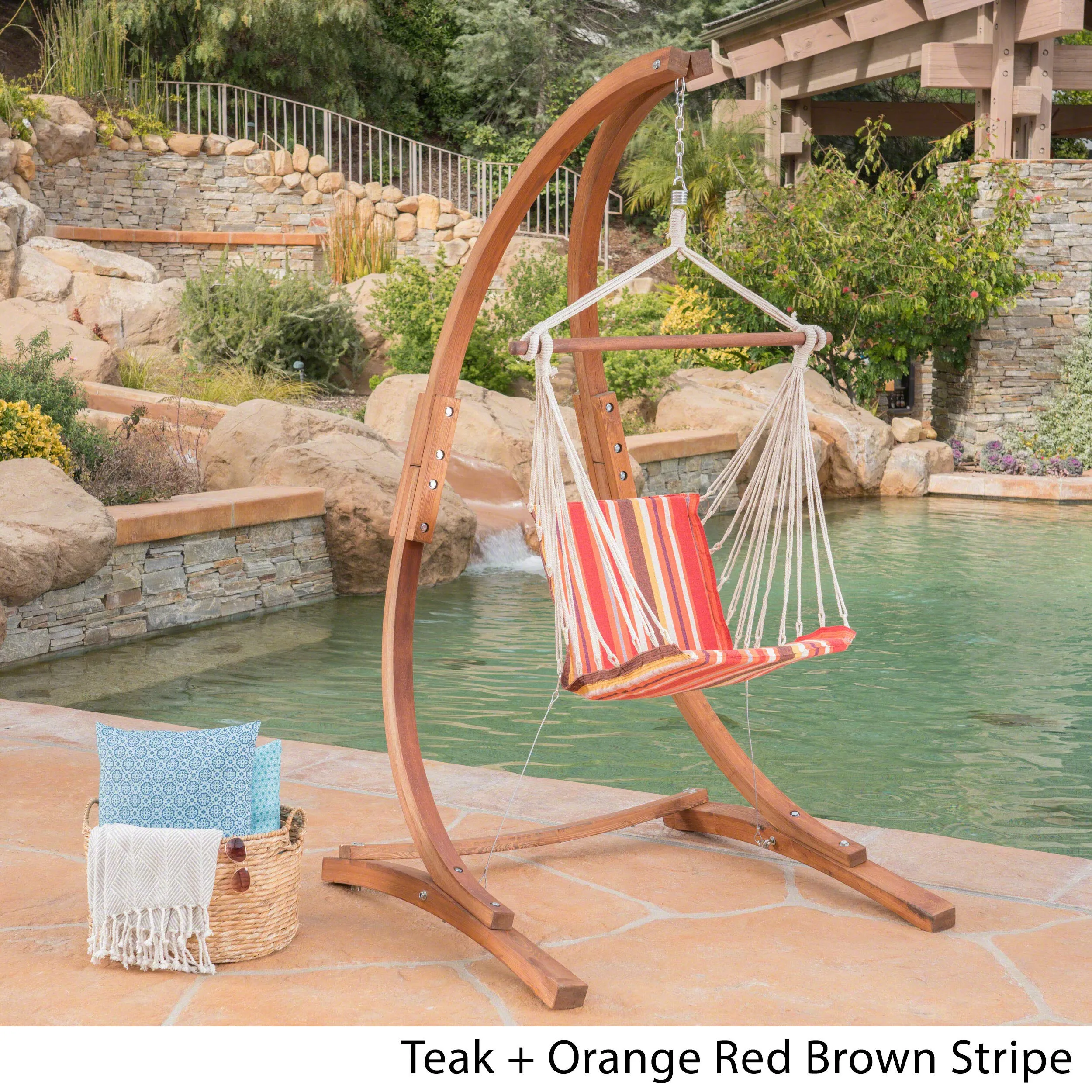 Mavis Fabric Hanging Chair - GDFStudio