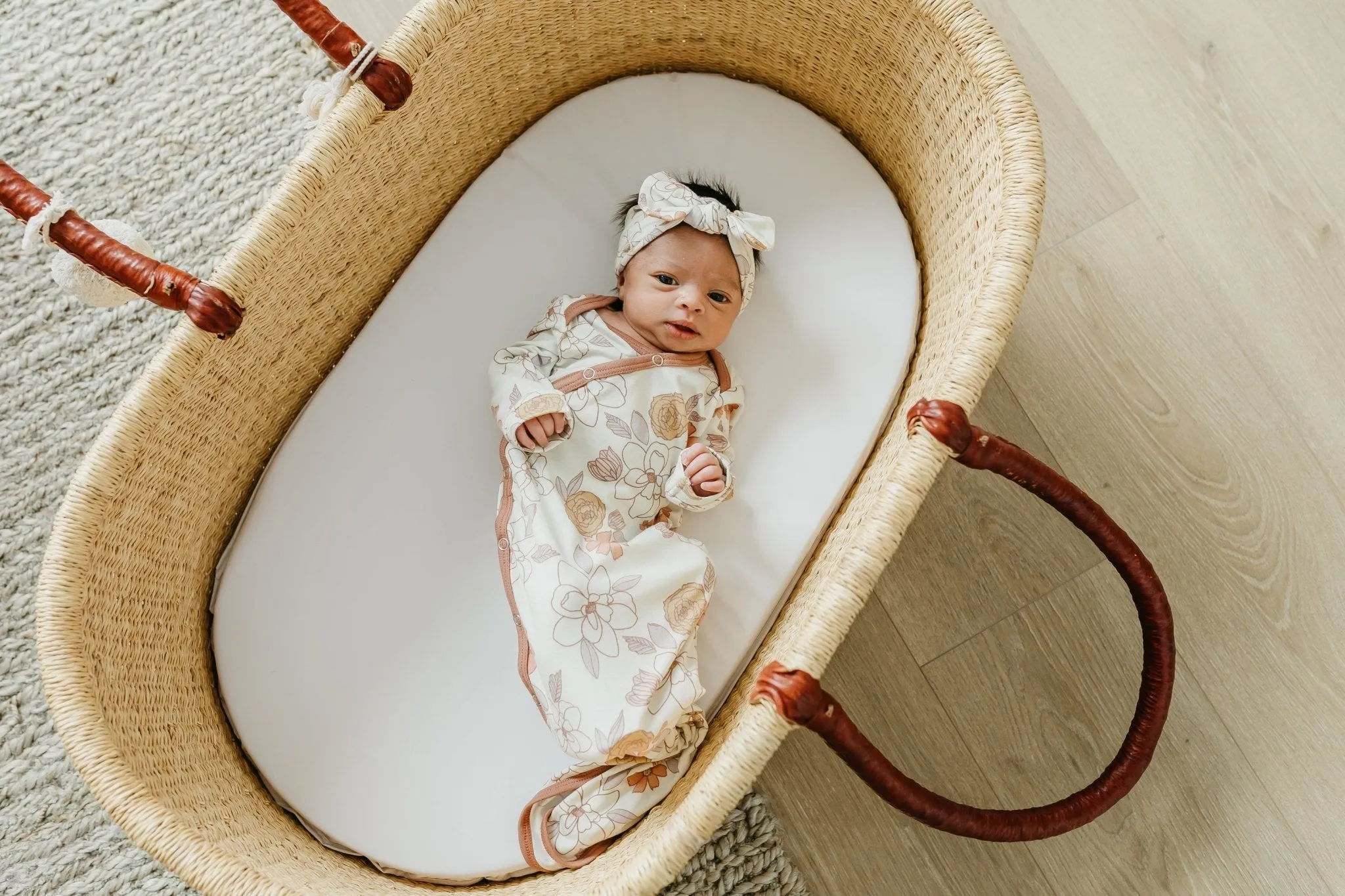Newborn Knotted Gown - Ferra