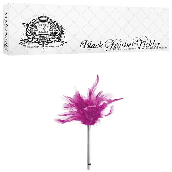 PINK FEATHER TICKLER