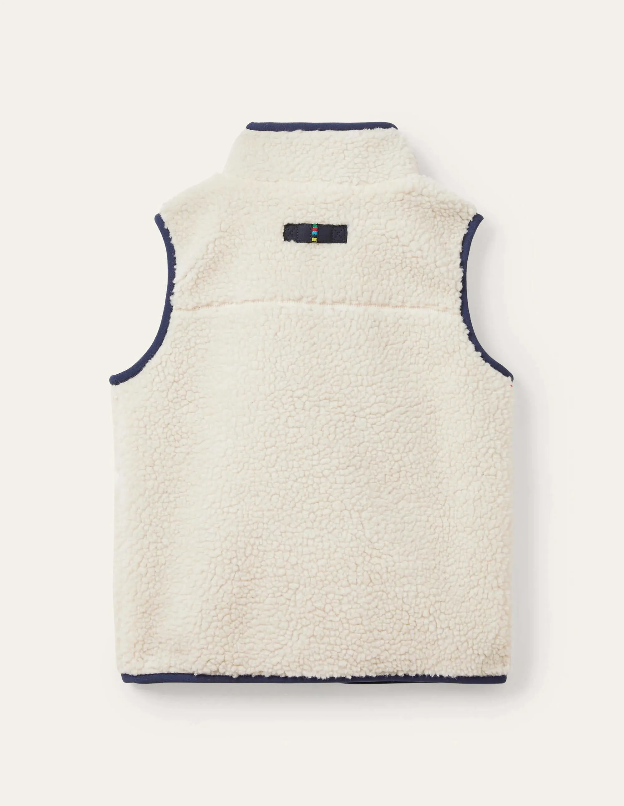 Sherpa Gilet-Natural Tan