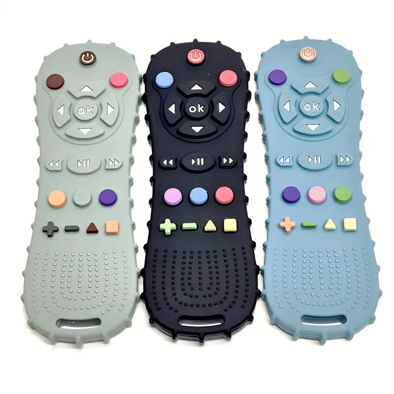 Silicone Remote Control Toy Safe Teething Solution for Toddlers