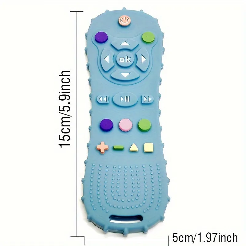 Silicone Remote Control Toy Safe Teething Solution for Toddlers