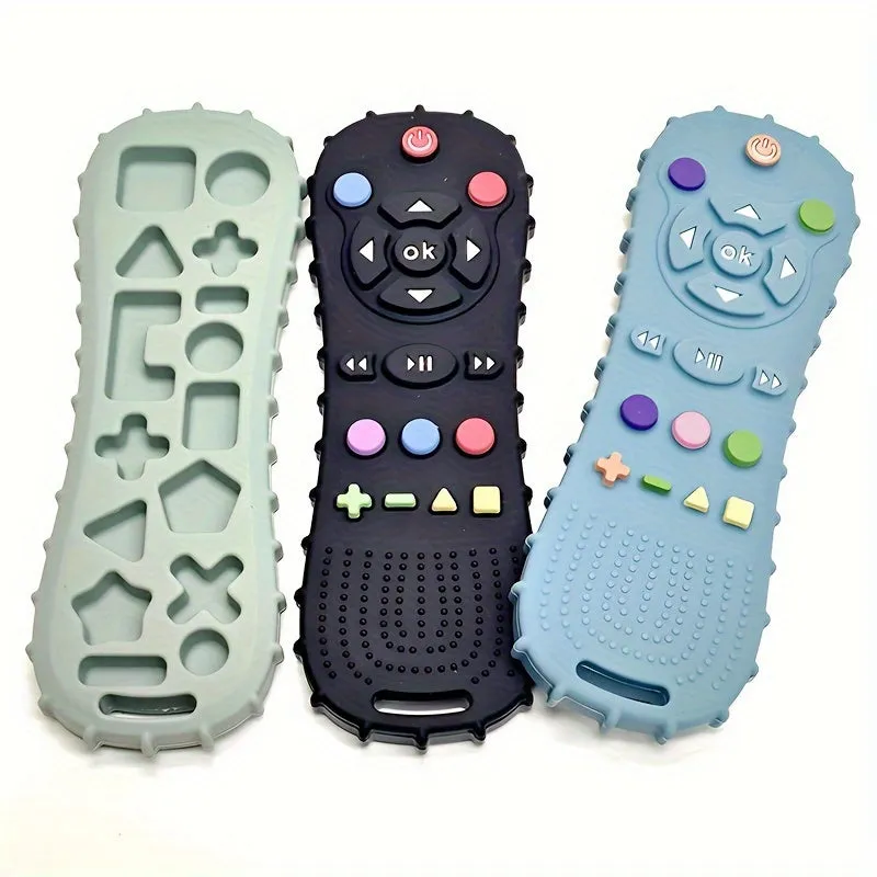 Silicone Remote Control Toy Safe Teething Solution for Toddlers