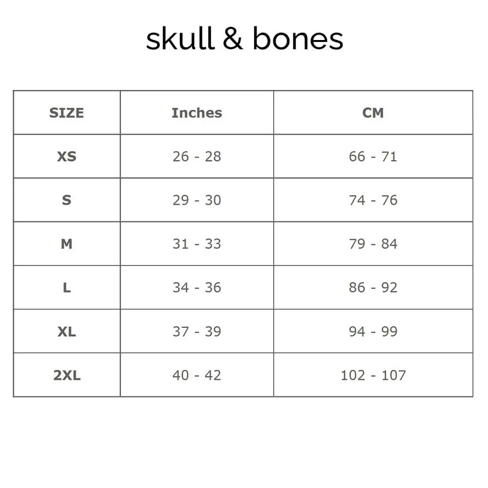 Skull & Bones Just the Bones Thong - Navy