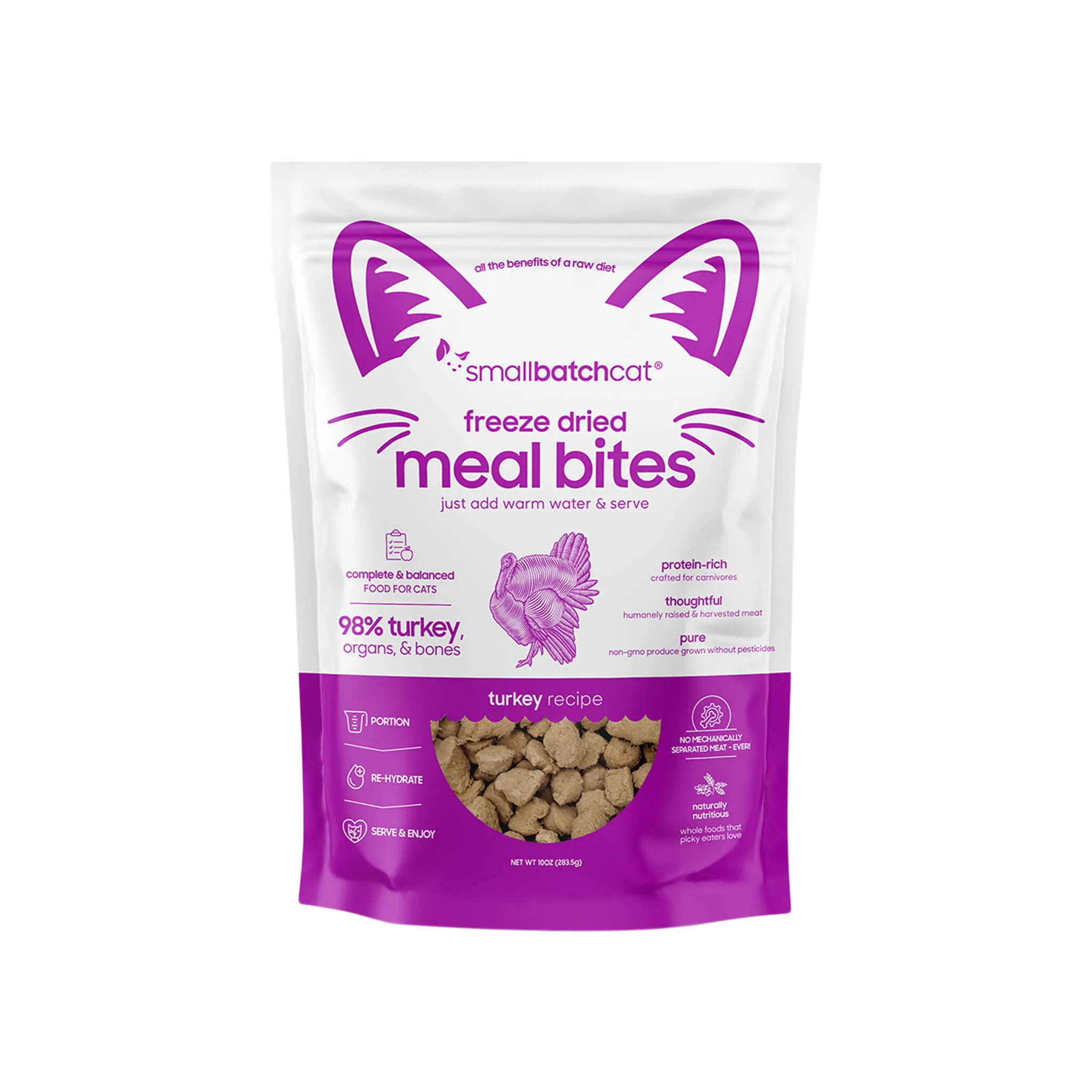 SmallBatch Freeze Dried Meal Bites for Cats