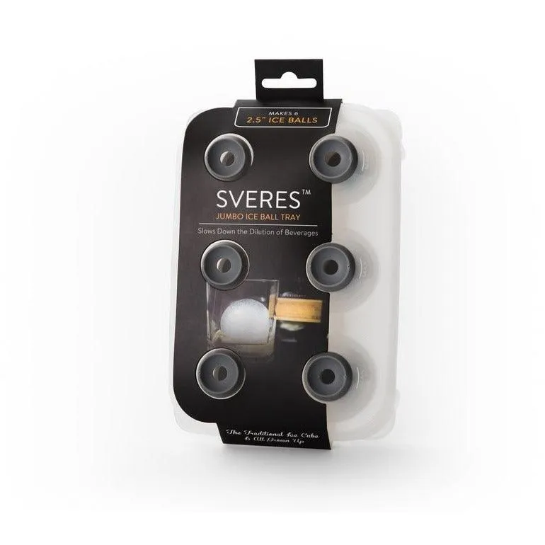 Sveres Jumbo Ice Ball Tray - Clear